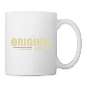 63. Geburtstag 63 Jahre Original 1962 - Tasse - Weiß - Rechts