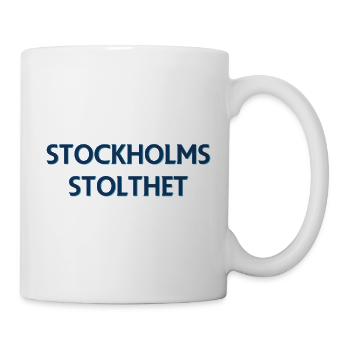Stockholm Pride Design - Tasse - Weiß - Rechts