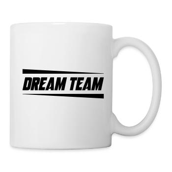 Équipe de rêve Mannschaft - Mug blanc - blanc - Droite