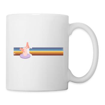 Ceramic Lovers Retro Style Pottery - Mug - white - Right