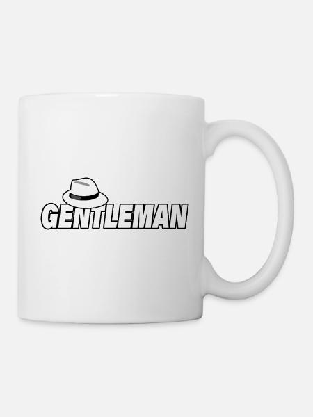 GENTLEMAN - Tasse - Weiß