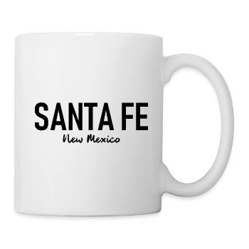 Santa Fe - New Mexico - USA - America - Amerika - Tasse - Weiß - Rechts