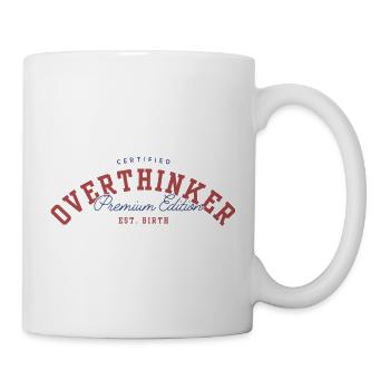OVERTHINKER - Mug - white - Right