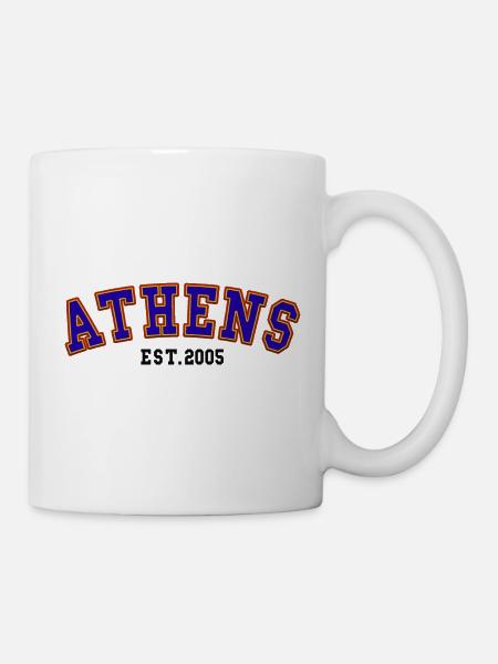 Athen Est.2005 - Tasse - Weiß