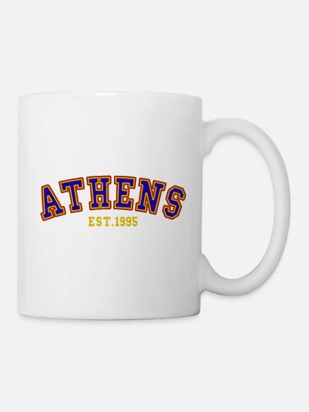 Athen Est.1995 - Tasse - Weiß