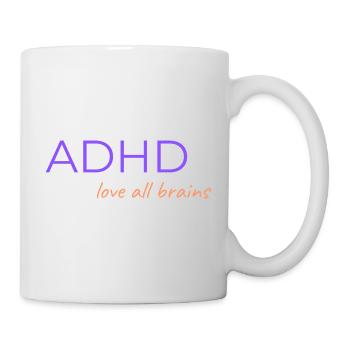 ADHD Love All Brains - Mug - white - Right