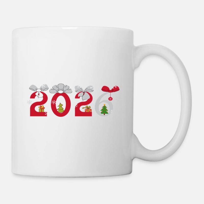  Neujahr 2026 - Tasse - Weiß