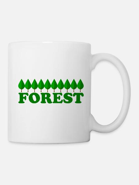 FOREST - Tasse - Weiß