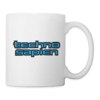 Techno Sapien - Tasse - Weiß - Rechts