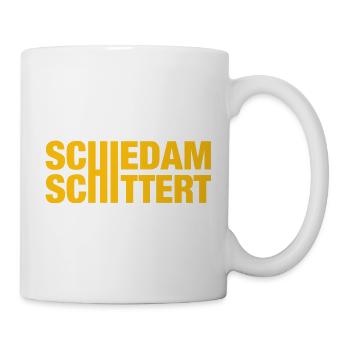 Schiedam Schittert - Official merchandise - Mug - white - Right