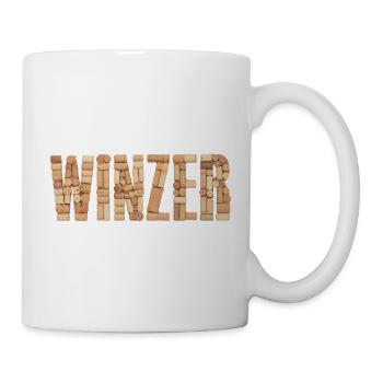 Winemaker – Cork Design - Mug - white - Right