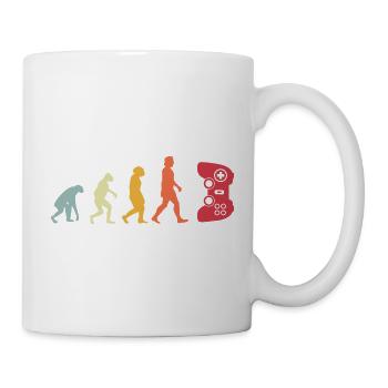 Gamer Game Video Game Blueberry Vintage Gaming - Mug - white - Right