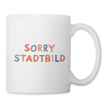 Désolé paysage urbain - Mug blanc - blanc - Droite