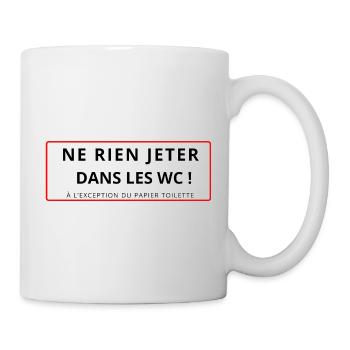 toilet - Mug - white - Right