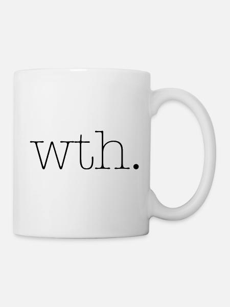 mit - Tasse - Weiß