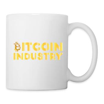 Bitcoin Industrie - Tasse - Weiß - Rechts