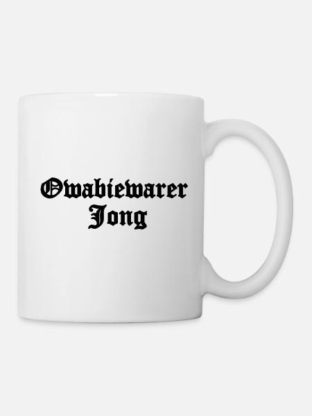 Gothic Water Tong Font - Owabiewarer Jong - Mug - white