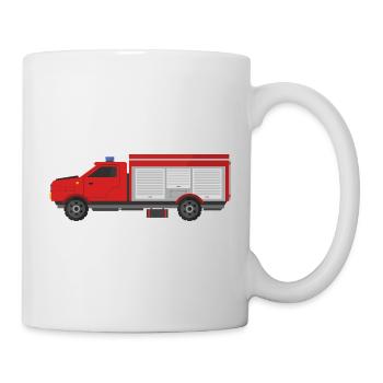 Fire truck - Mug - white - Right