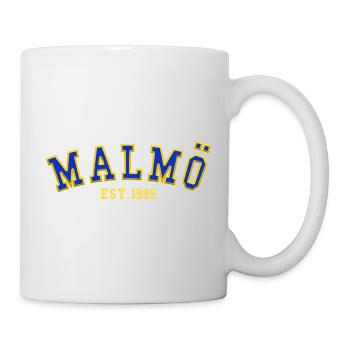 Malmö Fondée en 1995 - Mug blanc - blanc - Droite