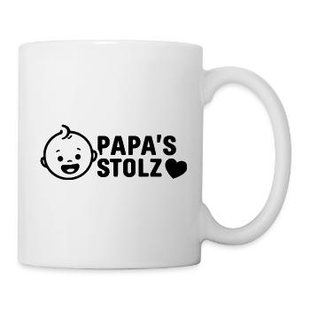 Dad's Pride - Gift for Expectant Fathers Birth - Mug - white - Right