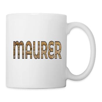 BRICKLAYER BUILDING BRICKS - Mug - white - Right