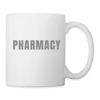 Technicien en pharmacie Étudiant en équipe de technicien sur ordonnance - Mug blanc - blanc - Droite