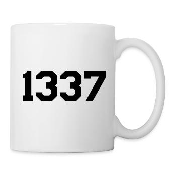 Bicycle in the Bargain – Text Design - Mug - white - Right