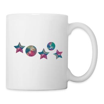  Sterne Weihnachten  - Tasse - Weiß - Rechts