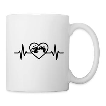 Heart Gaming Beer - Mug - white - Right