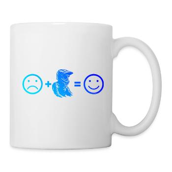 Cool motocross inspiration - Mug - white - Right