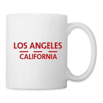 Los Angeles California - Mug - white - Right