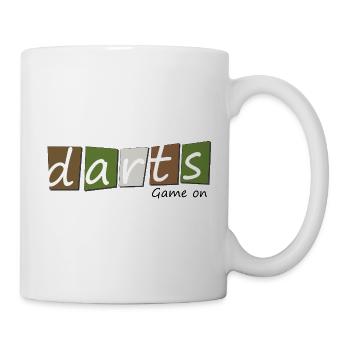 Fléchettes, fléchettes Nature - Mug blanc - blanc - Droite