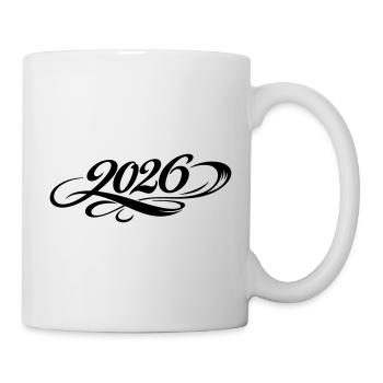 2026 Jahr - Tasse - Weiß - Rechts
