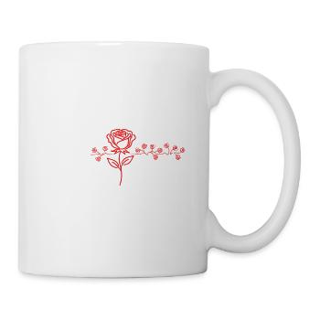 Horse Heartbeat ECG - Mug - white - Right