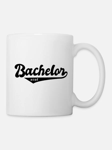 Bachelor 2026 Abschluss Promotion Sponsion - Tasse - Weiß