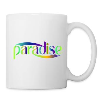 Conception du scénario Paradise Rainbow - Mug blanc - blanc - Droite