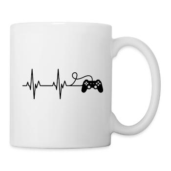 Heartbeat Gaming Controller - Mug - white - Right