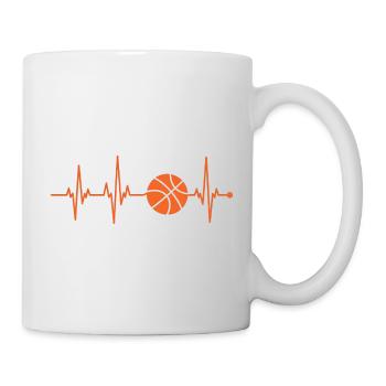Beat Line Basketball Pulse - Mug - white - Right