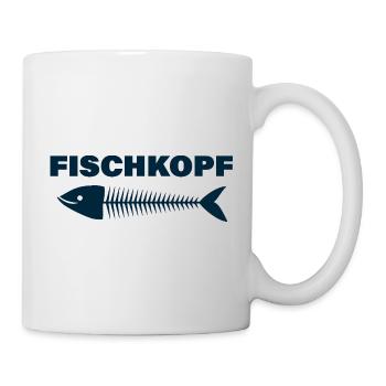 FISCHKOPF - Tasse - Weiß - Rechts