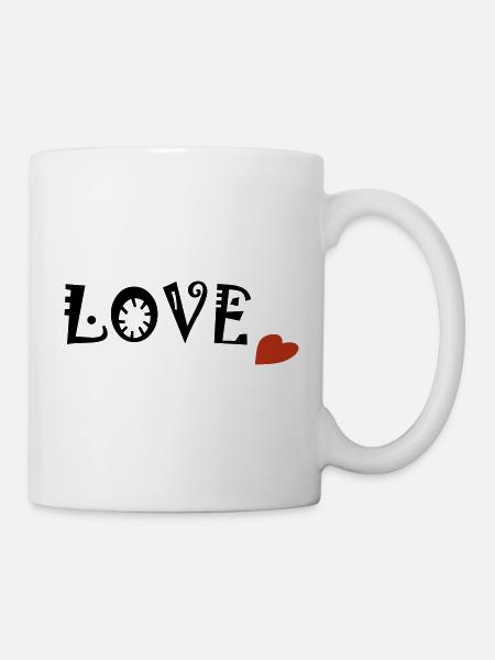 Amour - Mug blanc - blanc
