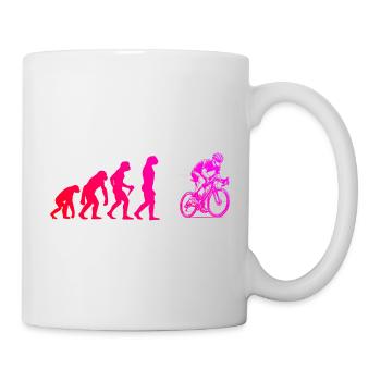 Motif vélo de route pour les vrais passionnés - Mug blanc - blanc - Droite