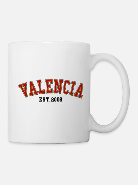 Valencia gegründet 2006 - Tasse - Weiß