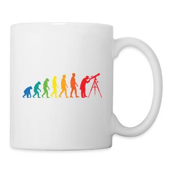 Evolution Astronomy – Space Telescope Design - Mug - white - Right