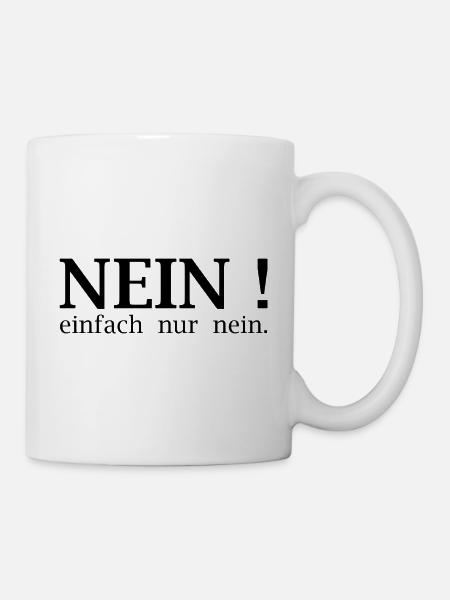 No! just no. - Mug - white