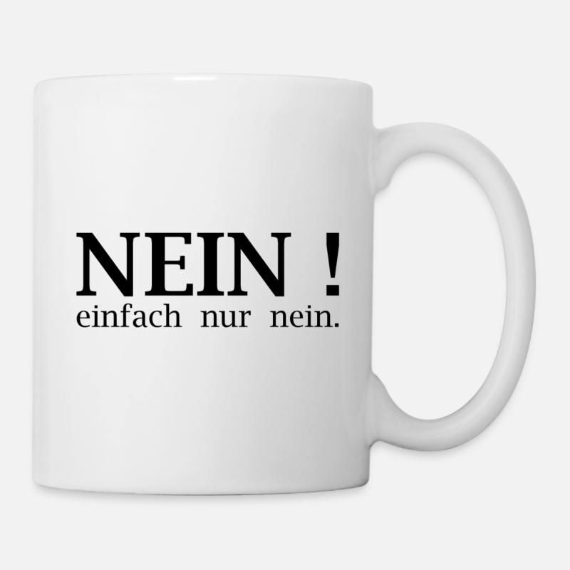 No! just no. - Mug - white