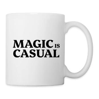 Magic is casual - Mug - white - Right
