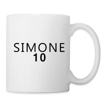 Dschungel 2026 Karneval Kostüm Simone - Tasse - Weiß - Rechts