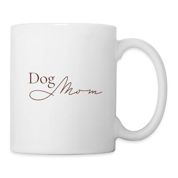 Dog Mom is much more than a word - Mug - white - Right