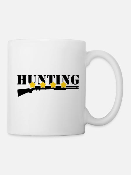 Jagd – Jäger - Tasse - Weiß