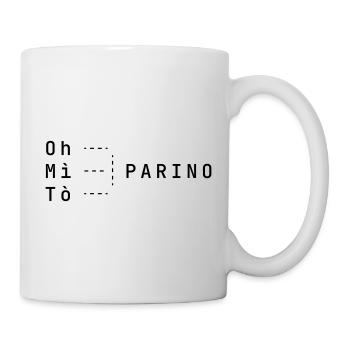 OH MÌ TÒ le t-shirt Parino - Mug blanc - blanc - Droite
